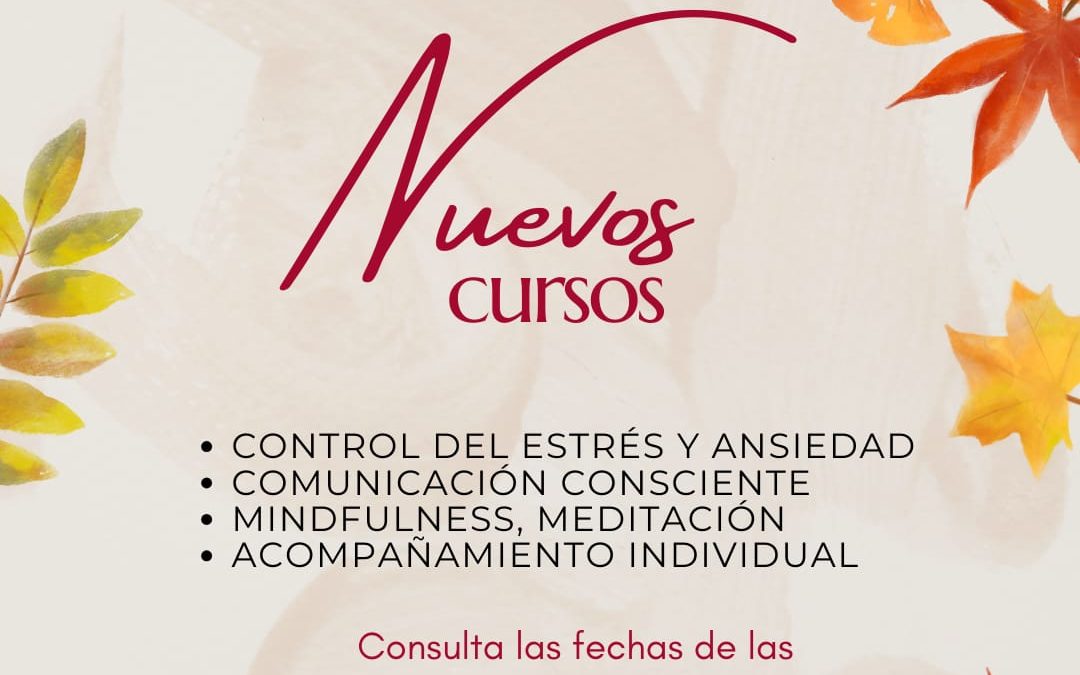 Cursos Mindfulness Otoño 2023