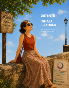 Imagen de Detente. Respira ...Exhala. Encuentra tu centro y vuelve al presente